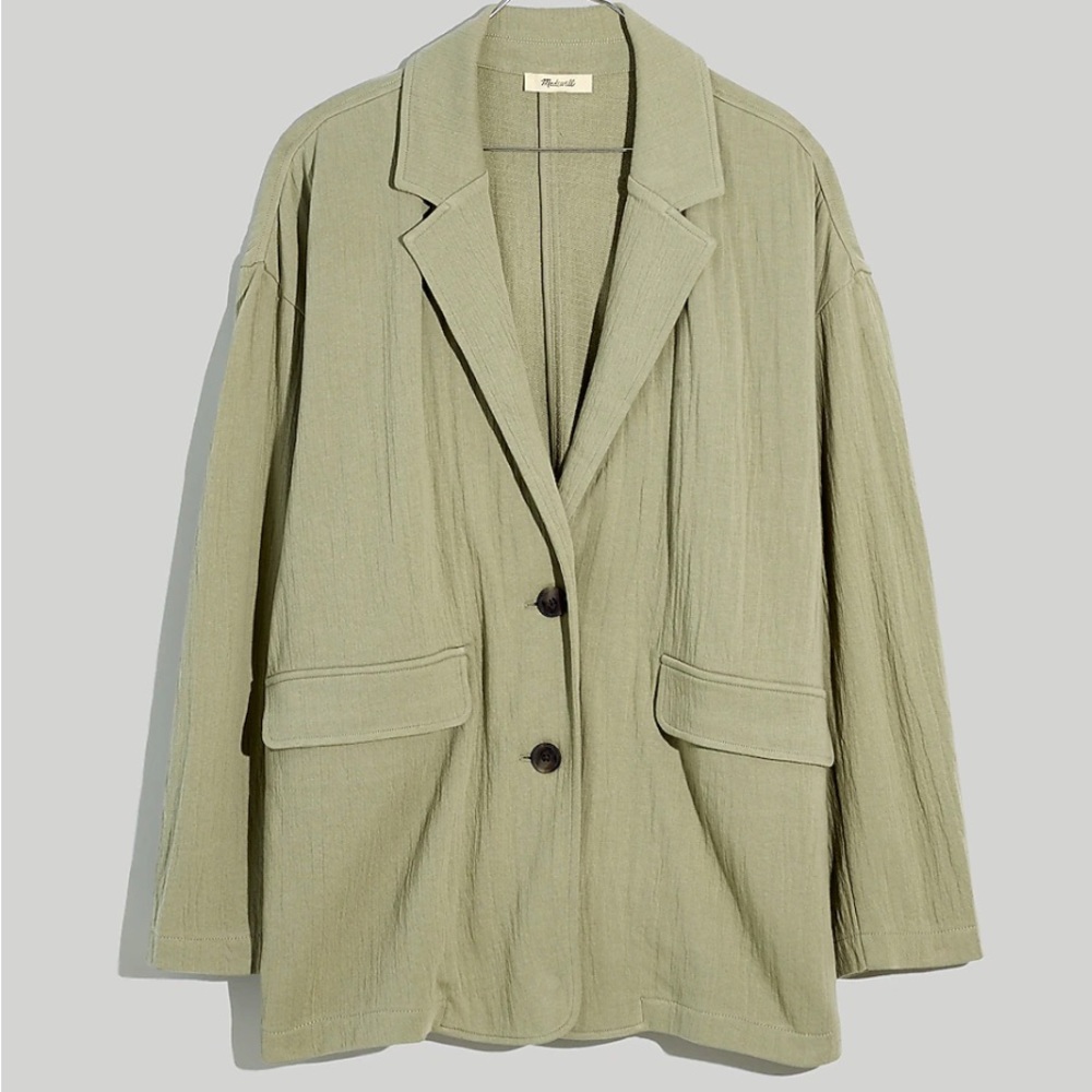 Rumpled Terry Blazer